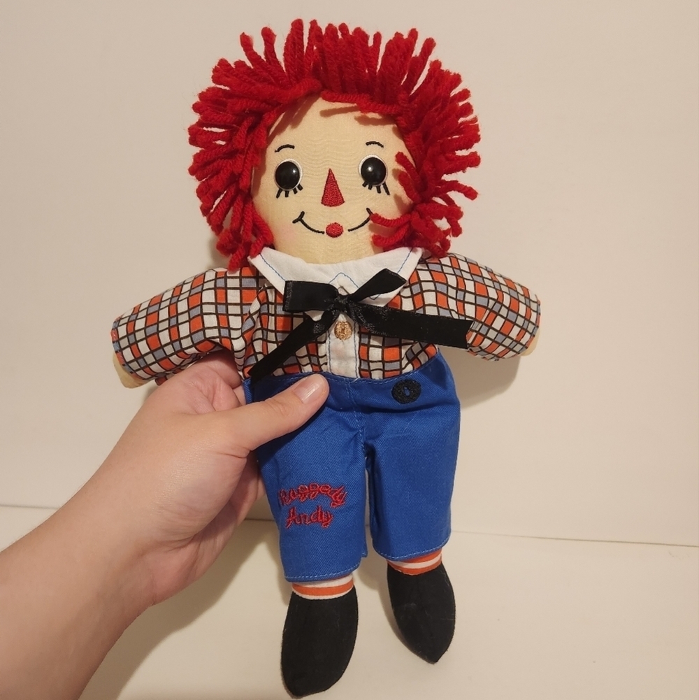 12" Raggedy Andy Rag Doll Plush